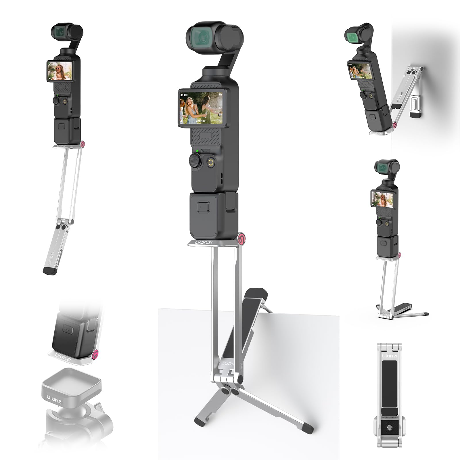 Amazon | ULANZI MA66 カメラ三脚 DJI OSMO Pocket 3/Pocket 4/4 Pro
